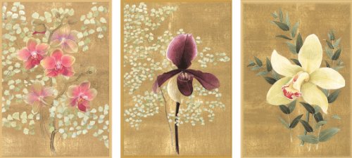 Entertaining with Caspari Orchids Blank Notecards, Set of 8