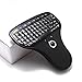 SREEGA N5901 Mini 1000DPI 70-Key Handheld Wireless Keyboard w/ Trackball Mouse