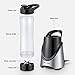 EPLIANS Personal Blender, Smoothie Maker, Shake Blender, Electric Bottle Blender, Stainless Steel Single Serve Blender with 600 ml BPA-Free Travel Sports Bottle, 300W