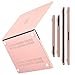 MacBook Pro 13 Case 2017 & 2016 Release A1706/A1708, Mittly Plastic Hard Case Shell Cover with Keyboard Cover &Screen Protector for MacBook Pro 13 Inch with/Without Touch Bar & Touch ID, Rose Quartz
