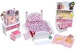 Calico Critters Girl's Bedroom Set & Accessories