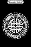 Composition Notebook: Gaelic Celtic Knot Circle Broken Irish Ireland Journal/Notebook Blank Lined Ruled 6x9 100 Pages