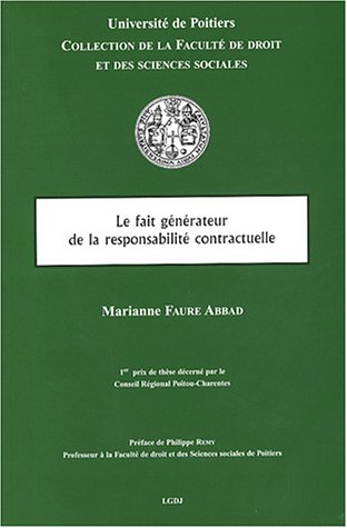Le  fait générateur de la responsabilité contractuelle
