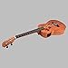Caramel CT400 Mahogany Butterfly Style Tenor Acoustic Electric Ukulele