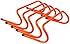 Trademark Innovations 6" Speed Training Hurdles - Pack of 5