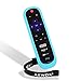 [2-Pack] AKWOX Replacement TCL Roku RC280 Remote Case - Light Weight [Anti Slip] Silicone Shockproof Protective Cover Case Only for Roku 3600R / TCL Roku RC280 TV Remote with Lanyard (Blue)