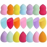 BelleVita 4-piece Makeup Sponge set- Latex-free Beauty Blenders for Flawless Foundation, Concealer, and Blending-Teardrop Shape, Reusable & Soft for all Skin Types