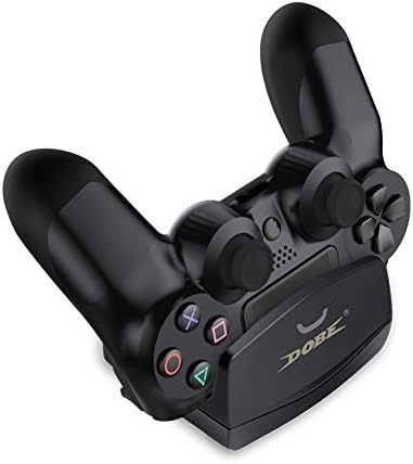 Tonicstar PS4 Controller Charger Signal Charging Dock for PlayStation 4 Wireless Controller Black [video game]