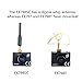 Crazepony FX798SC Micro FPV Camera Tiny Whoop 5.8G 25mW 40CH Transmitter with Exclusive Dipole Whip Antenna for Blade Inductrix etc
