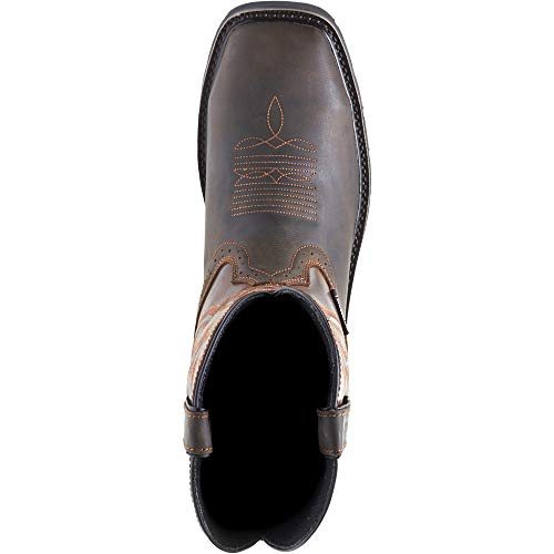 Wolverine Rancher Waterproof Wellington Men 8.5 Dk Brown/Brown