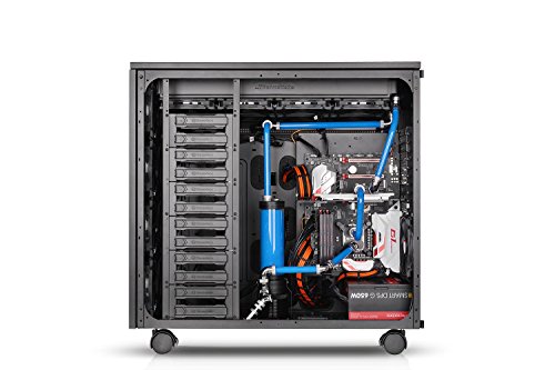 Thermaltake Core W200 Dual System Capable Extreme Water Cooling XL-ATX Fully Modular/Dismantle Stackable Tt Certified Super Tower Computer Case CA-1F5-00F1WN-00 Black