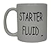 Rogue River Tactical Funny Mechanic Coffee Mug Starter Fluid Novelty Cup Great Gift Idea For Men Car Enthusiast Humor Brother or Friend