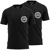 2 Pack Custom Shirts for Men, Workwear T-Shirts, Crewneck Mens Work Shirts, Plain or Customized