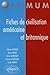 Fiches de civilisation américaine et britannique (Optimum) by 