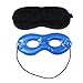 Lifestance Eye Mask,2 in 1 Super Smooth Silk Travelling Eye Mask,Yoga Icy Gel Blindfold,Adjustable Head Strap Sleeping Eye Mask