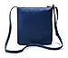 Womens Leather Cross body Shoulder Bag Organizer Purse with Turn-lock