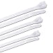 Gardner Bender 50098N Assorted Cable Ties, 4, 6, and 8 inch, 18 and 45 lb, Electrical Wire and Cord Management, Nylon Zip Tie, Reusable Container, 500 Pk, Natural