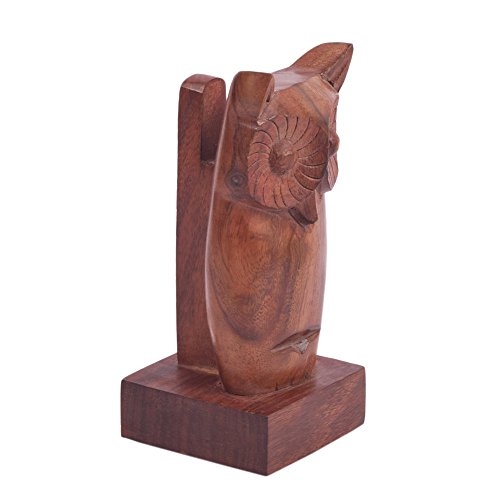 Spectacle Holder Wooden Eyeglass Stand Owl Shaped handmade Display Optical Glasses Accessories