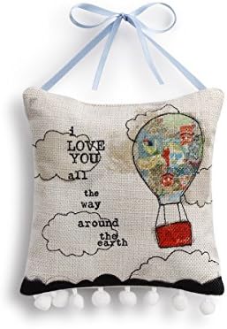 Demdaco Baby Hot Air Balloon Wall Art