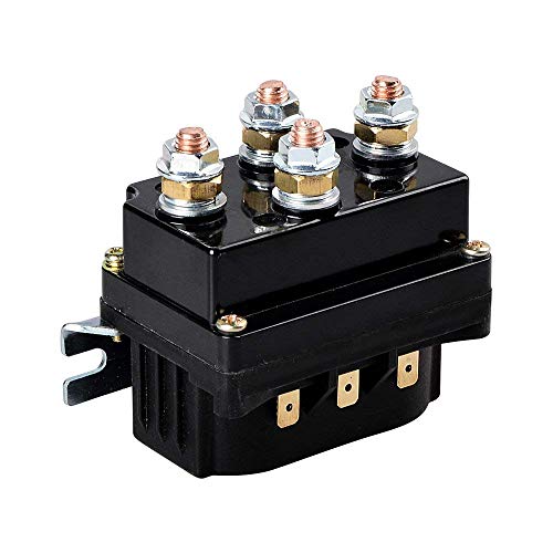 Atv 4x4車8000ポンド 100ポンドウインチ用ツインリモートコントロールユニバーサルウインチコンタクタソレノイドリレーコントローラ12v 500aスイッチボートトラック親指 Utv ホーム Wxq Xq Atv 産業用リレー用 制御部品 B08bhr4d3b