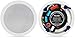 Herdio 5.25″ Round Bluetooth Ceiling Speakers 2 Way Flush Mount Full Range Stereo Sound (A Pair)thumb 3