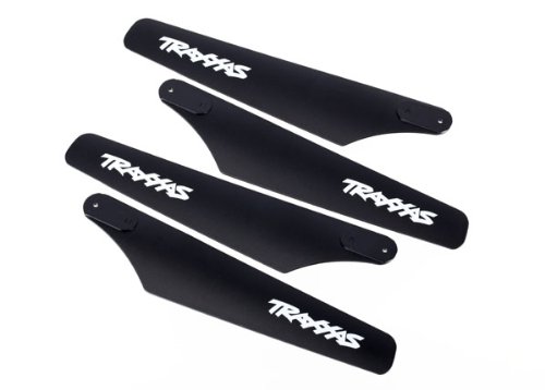 Traxxas Tra6316 Rotor Blade Set (Upper& Lower), Black (4): Dr-1