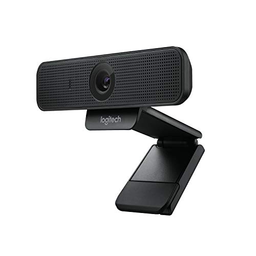 cámara web logitech c925-e con video hd y micrófonos estéreo integrados - negro