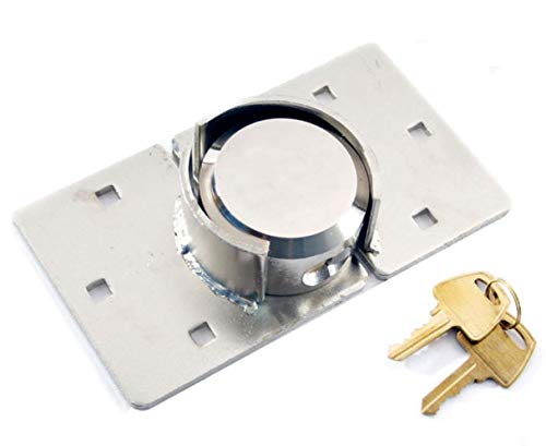 73MM Round Car Van Shed Padlock and Hasp