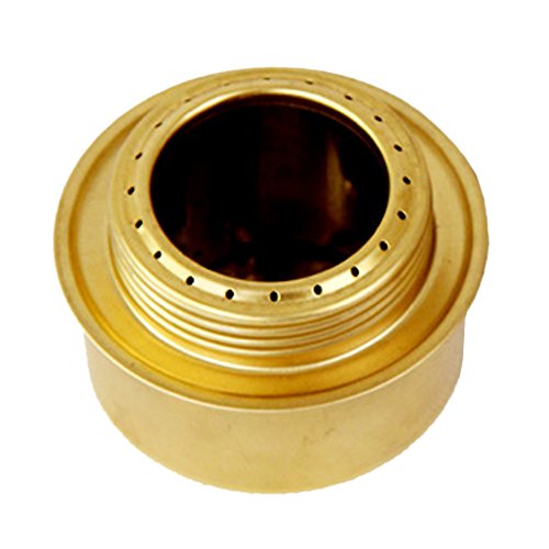 Portable Outdoor Camping Cooking Brass Alcohol Stove Burner