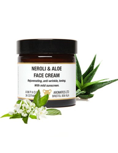 Amphora Aromatics Neroli & Aloe Face Cream 60mls - moisturising face cream with mild sunscreen