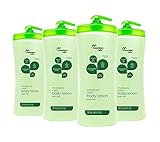 Mountain Falls Moisture Care: Body Lotion, Aloe Cool, Pump Bottle, Compare to Vaseline, 24.5 Fluid Ounce (Pack of 4)
