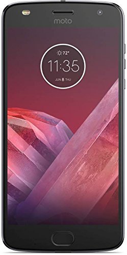 Motorola Moto Z2 Play XT1710-10 Dual Sim 4G LTE (4GB/64GB) GSM Factory Unlocked International Version (Lunar Grey)
