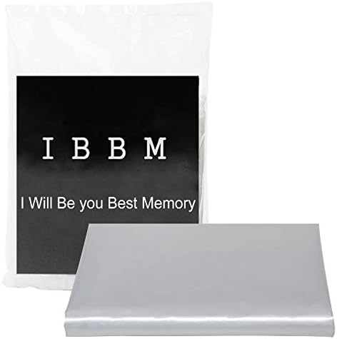 IBBM 1 Pack Heavy Duty Mattress Bag - 5-Mil Thick - 76 Inch x 96 Inch Queen/Full Size - Resuable Moving and Storage Solution