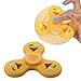 Fidget Force - Winking Tongue Out Emoji Tri-Spinner - A Fun Way to Keep Fidgety Hands at Play - ADHD, Anxiety, Autism & Stress Reducer - Hand Spinner & Fidget Spinner Toys for Adult - 9 Free Stickers