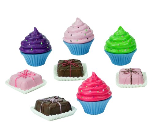 Sophia's 18" Doll Play Food Cupcakes, Petit Fours and Napkins