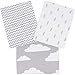 Pack n Play Sheets – Premium Pack and Play Sheets 4 Pack – 100% Super Soft Jersey Knit Cotton Playard Mattress Sheets – Portable Playpen Fitted Play Yard Mini Crib Sheet for Boy & Girl (24 x 38 x 5)
