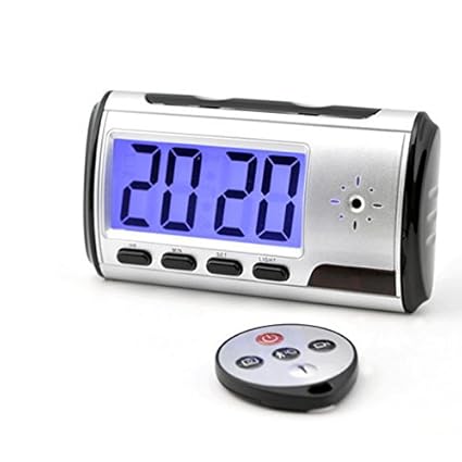 Mengshen beweglicher Wecker Spion versteckte Kamera DVR mit Bewegungs-Abfragung (TF-Karte nicht eingeschlossen) Camcorder MS-