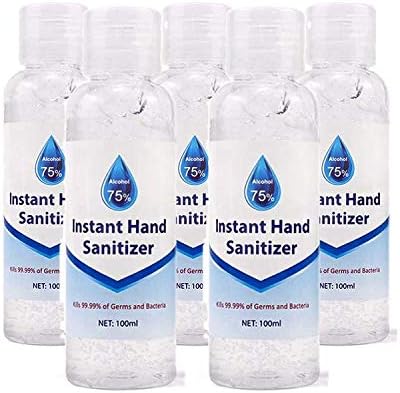 3 x 100ml Hand Sanitiser Gel - Fast Shipping From The UK