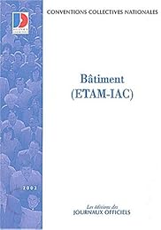 Conventions collectives nationales et accords nationaux, Bâtiment