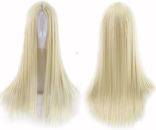 Wiged Trendy Blond Hair Light Blonde Shg Real Big Scalp Wig 70