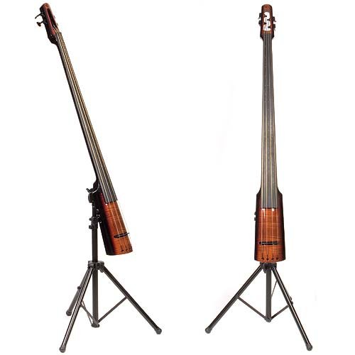 Electrical 4 String Instrument NS Design Electric 4-String Wave Double(String) 3/4 Bass with Amber ...