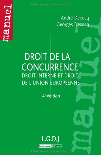 Droit de la concurrence