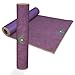 AURORAE Synergy 2in1 Hot Yoga Mat with integrated Non Slip Microfiber Towel. No Slipping No Bunching/Odor Patent Protected, Machine Washable