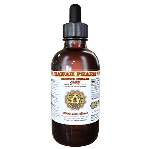 Crohn's Disease Care Liquid Extract, Slippery Elm (Ulmus Rubra) Bark, Marshmallow (Althaea Officinalis) Root, Turmeric (Curcuma Longa) Root Tincture Supplement 2 oz Crohn's Disease Care Liquid Extract, Slippery Elm (Ulmus Rubra) Bark, Marshmallow (Althaea Officinalis) Root, Turmeric (Curcuma Longa) Root Tincture Supplement 2 oz