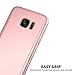 Samsung Galaxy S7 Edge Case, VPR 3 in 1 Ultra Thin Full Body Protection Slim Hard Premium Luxury Cover Shock Absorption PC [With TPU and Film Screen Protector] case for Galaxy S7 Edge 2016 (RoseGold)