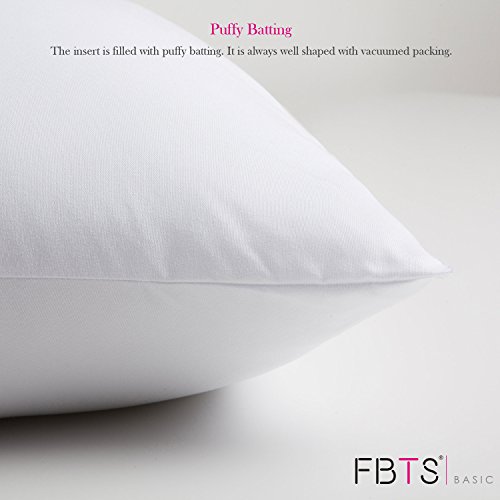 Lovely Throw Pillow Insert 18x18 Inch Hypoallergenic Foam