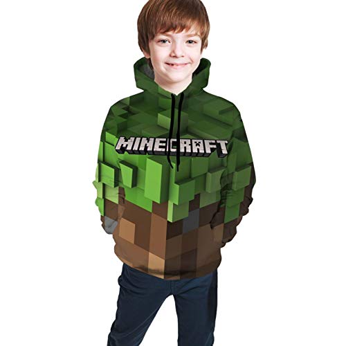 Minecraft-Hoodie-For-Kids-3d-Print-Pullover-Sweatshirts-Hooded-Hoodies-With-Pockets