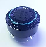 Grandey F012 Bluetooth Shower Best Waterproof Speaker XP7, Fully Submersible and Portable Design Play Wireless Music with Crisp Audio - Deep Bass