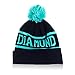 MuLuo Wool Winter Men Women Cap Diamond Pattern Gorro Beanies Hats Fruit Green