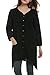 Meaneor Women's Linen Loose Fit Button Down Soild Color Cotton Tunic Blouses Cardigan